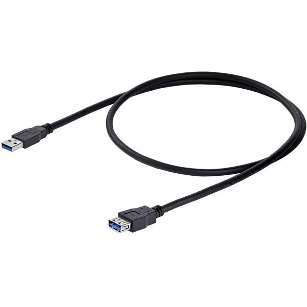 StarTech.com Câble d'extension noir SuperSpeed USB 3.0 A vers A 1 m - M/F