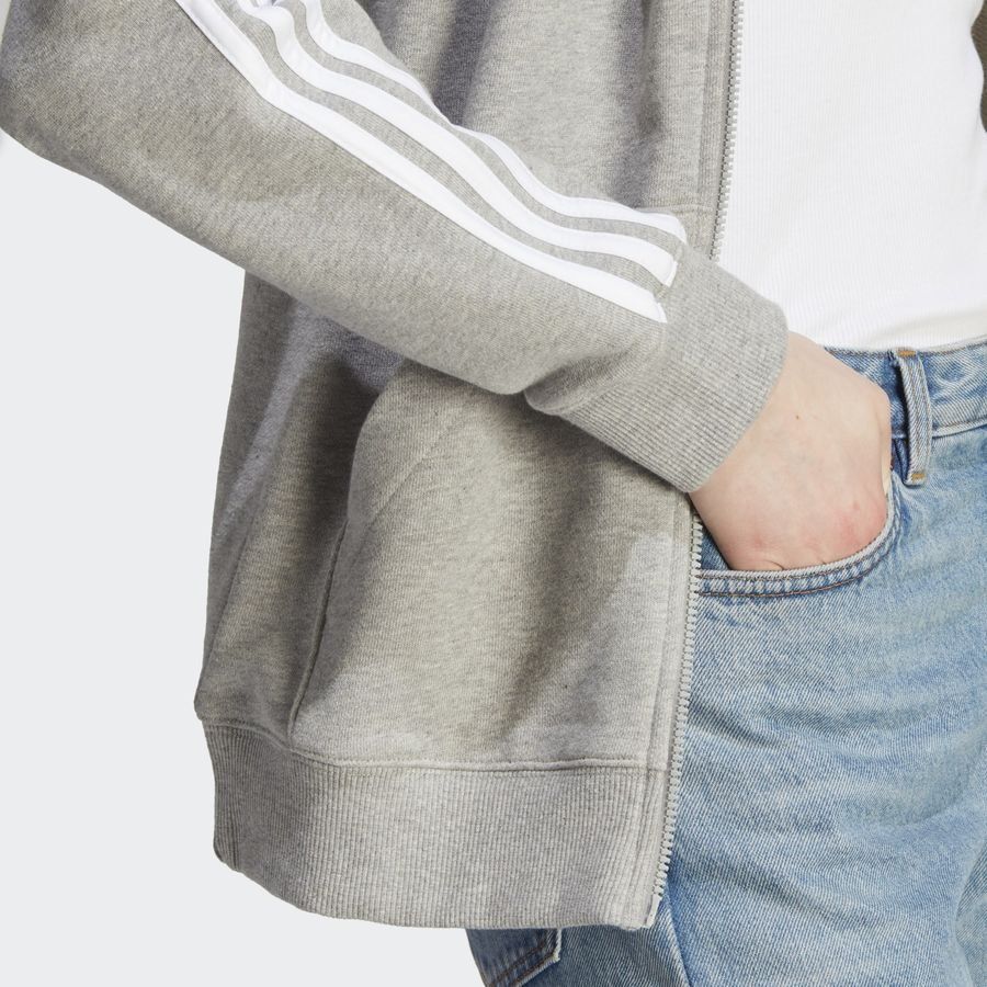 adidas Sweat à Capuche Essentials Pack de 3 Full Zip - Gris Femme