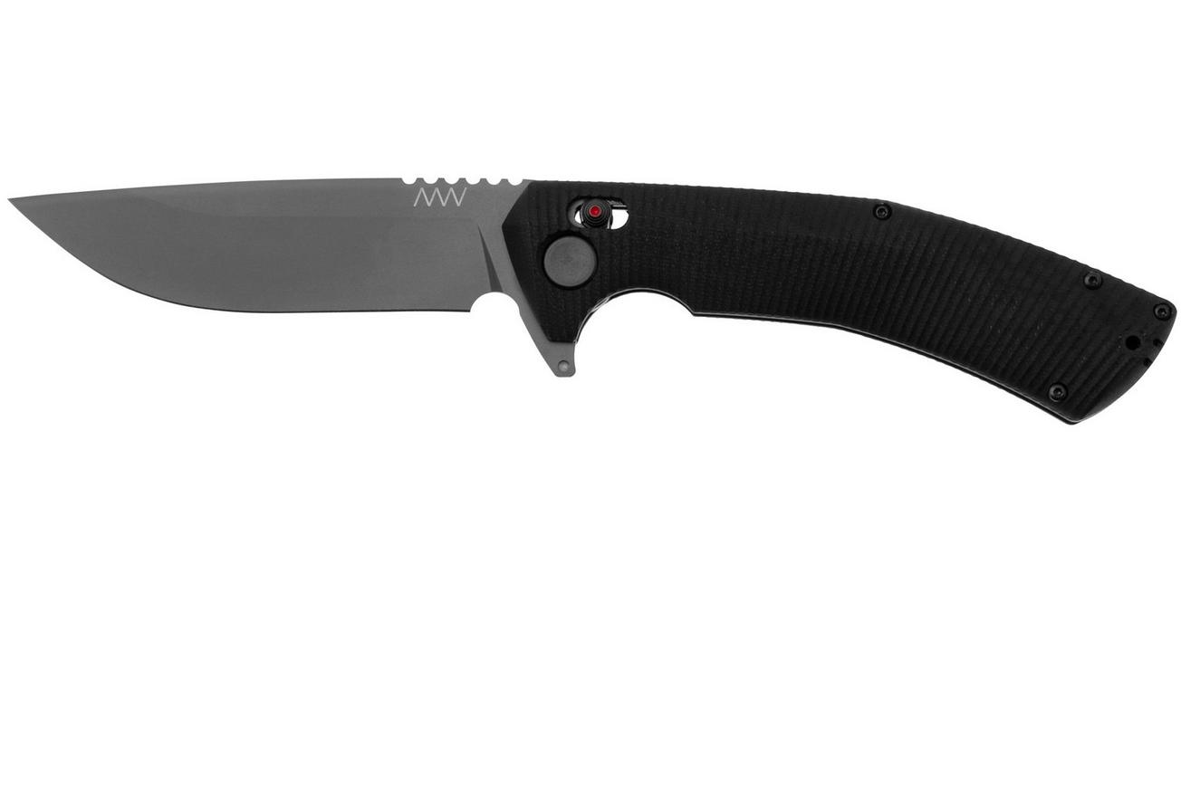 ANV A400 A400-001 DLC Sleipner, Black G10, zakmes