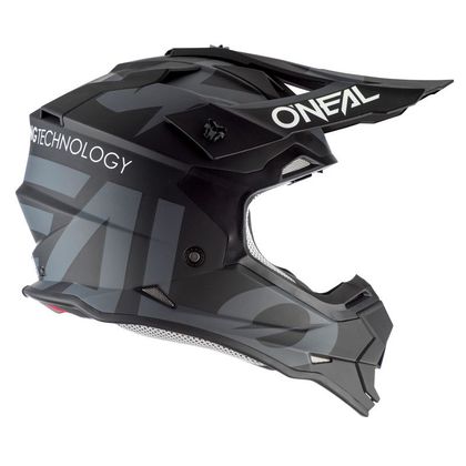 Casque cross O'Neal 2SRS - SLICK V.23 2024 - Noir / Gris