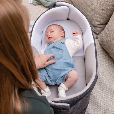 Doomoo Babynest/Mykbag 3-in-1, Grå