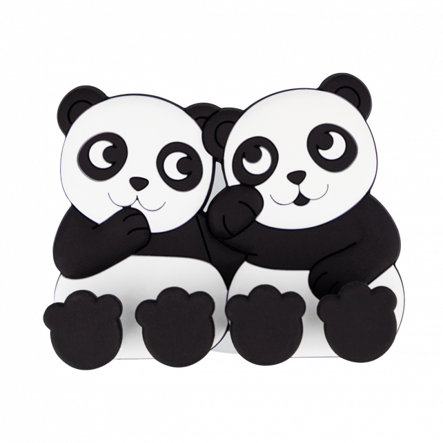 Support porte 2 brosses à dents - Ani-toothi