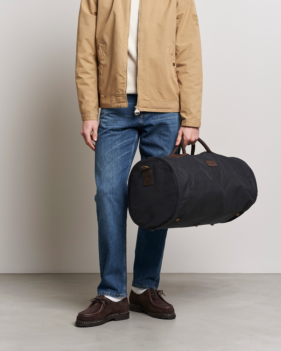 Barbour Lifestyle Wax Holdall Navy