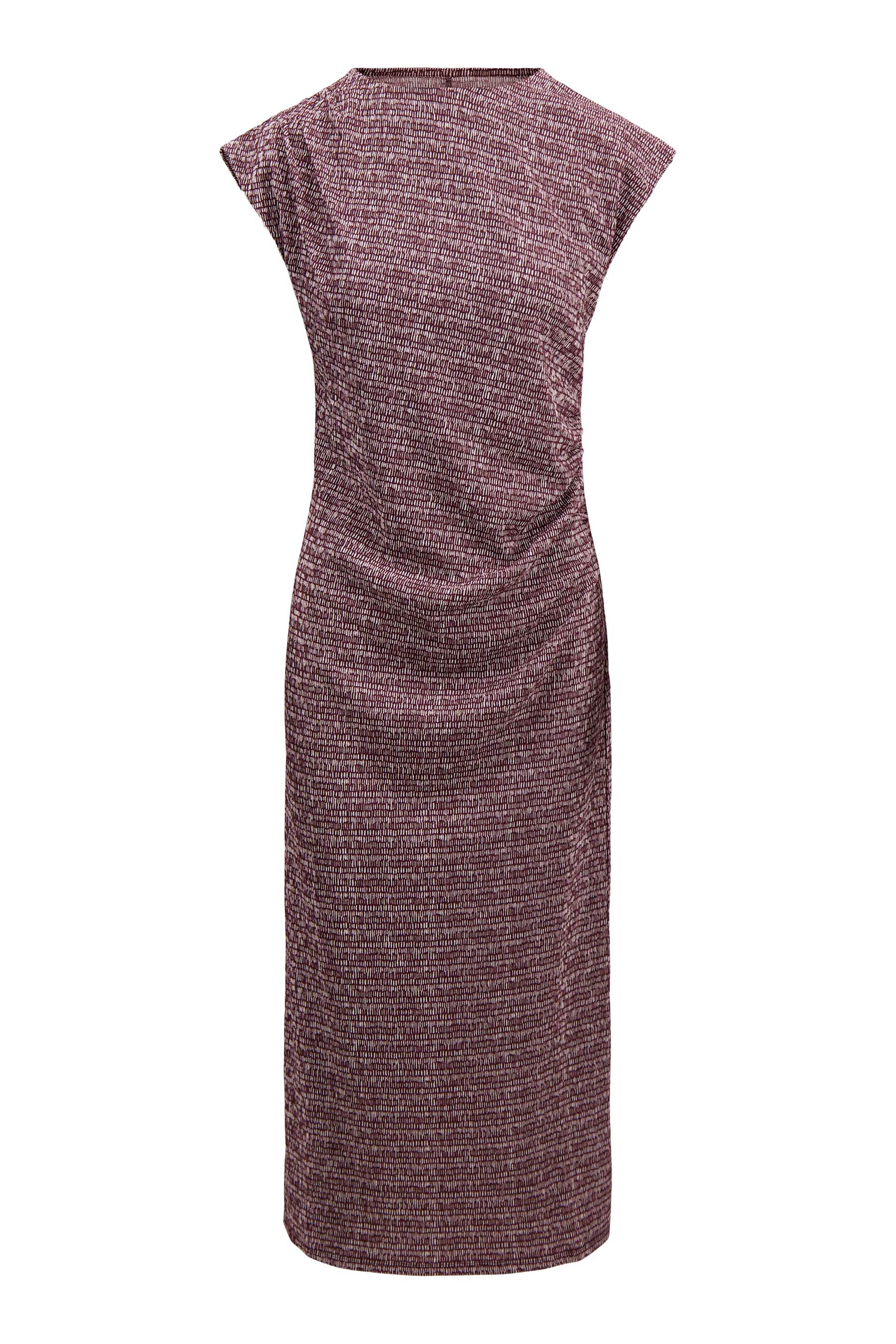 jersey jurk met grafische print
