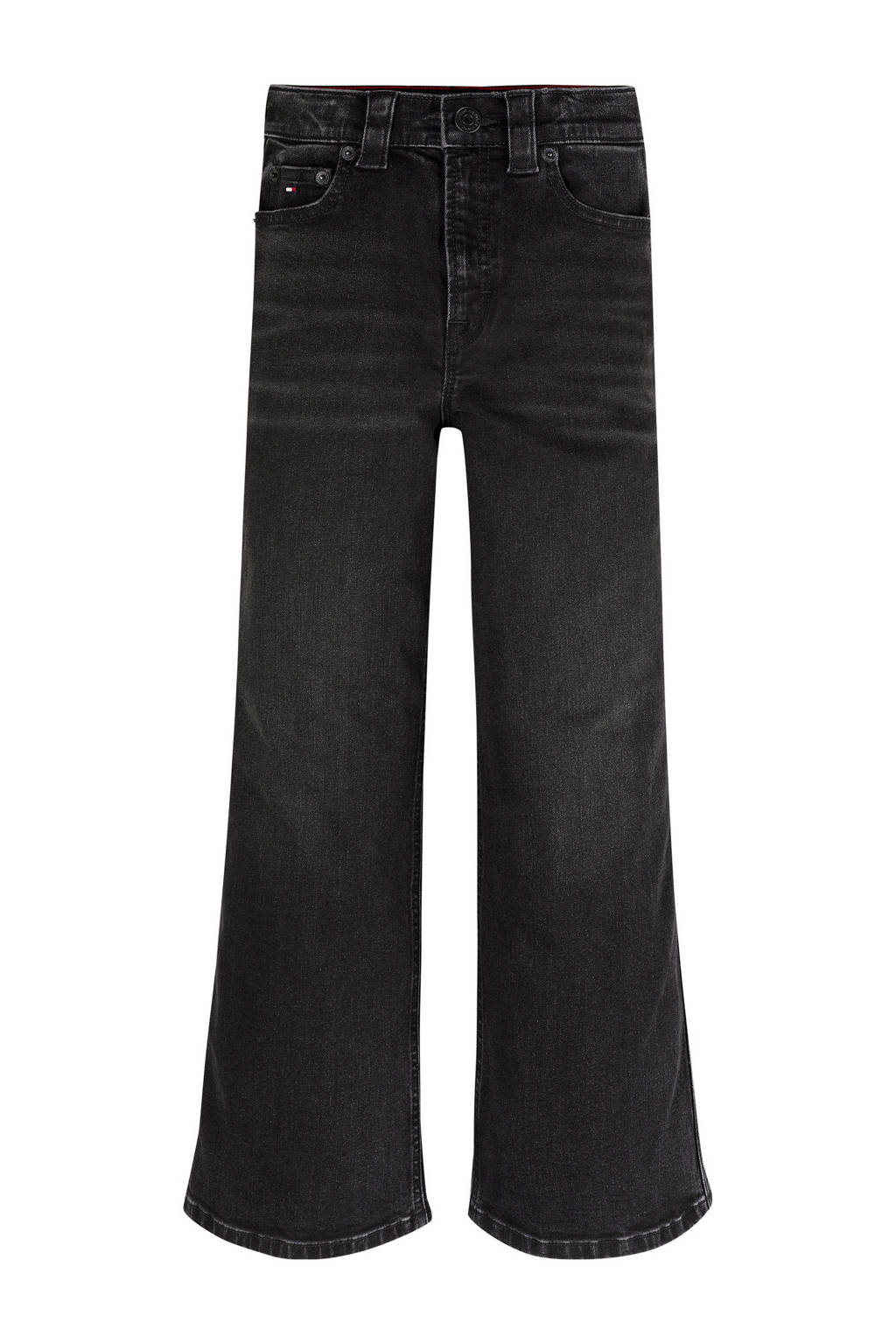 Tommy Hilfiger high waist flared jeans black denim