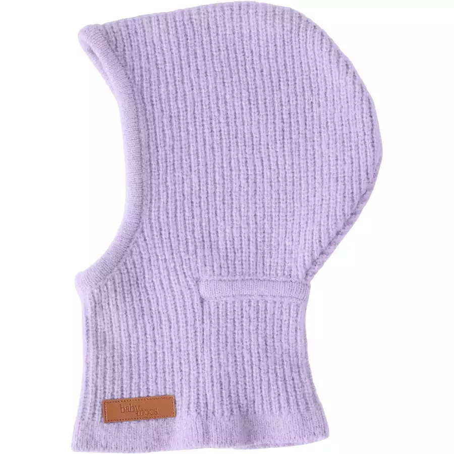 BabyMocs Mütze Vegan lila
