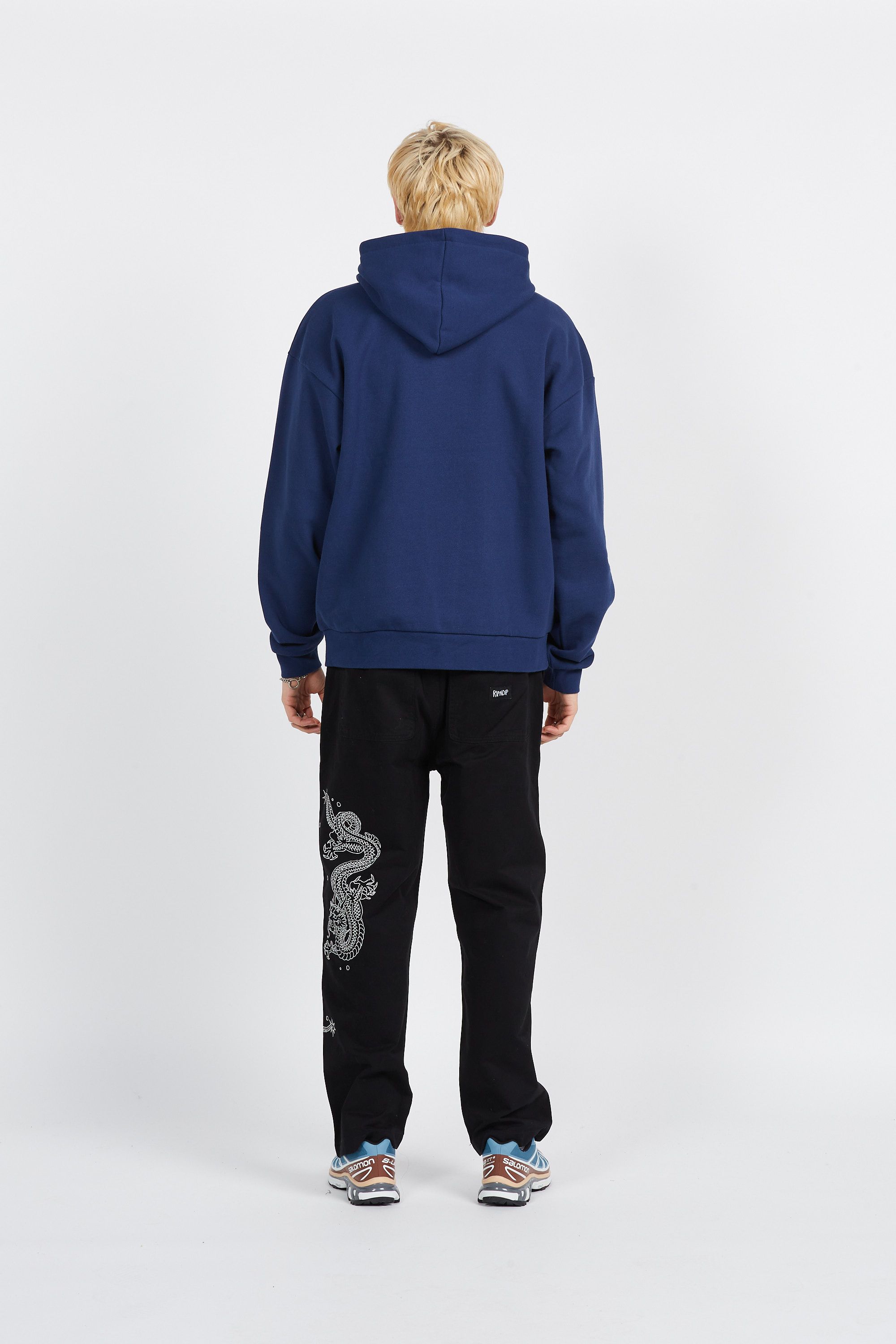 OBEY Hoodie SWEA 112470195 INSTITE ETRA Bleu