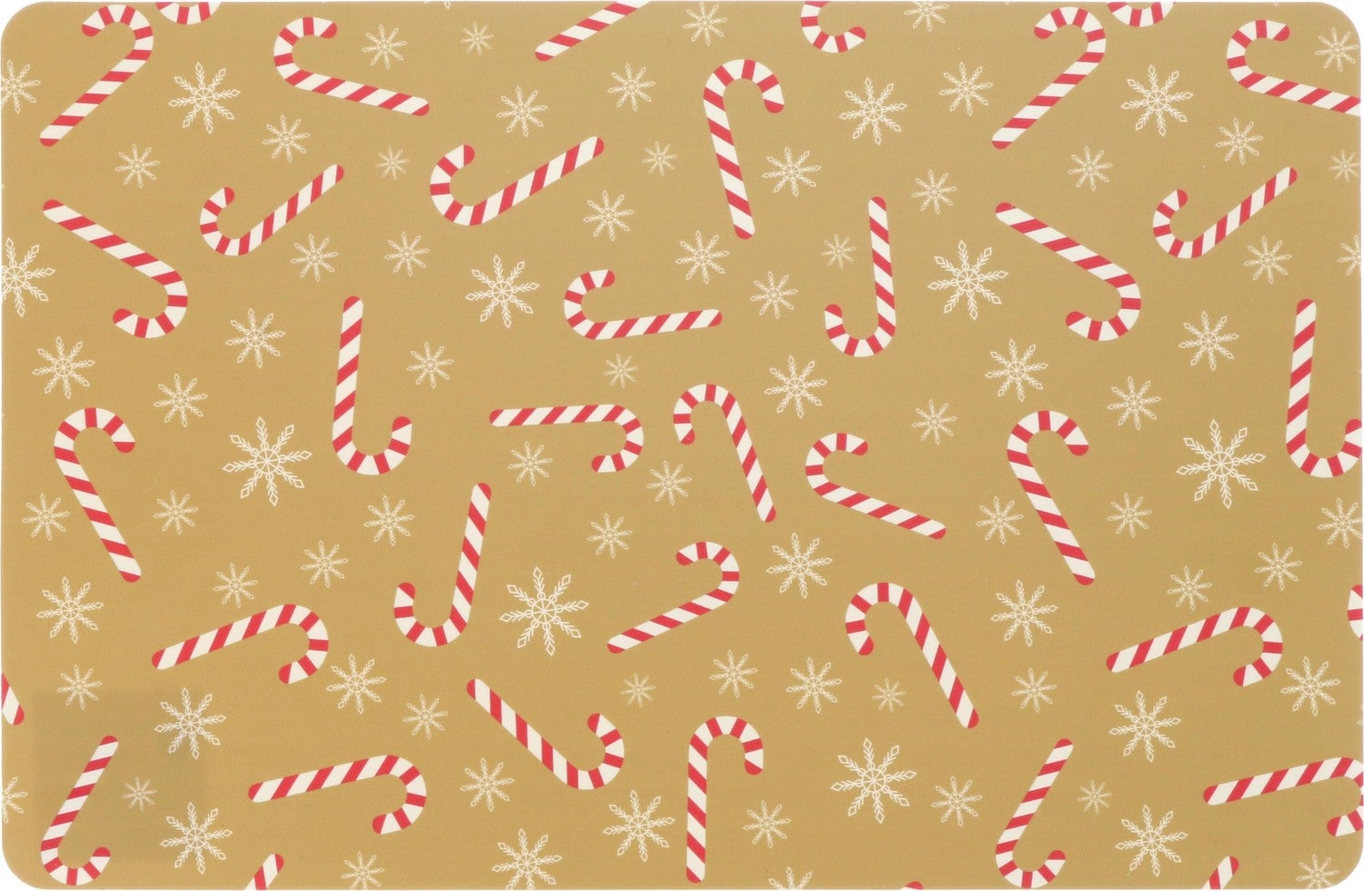 Unique Living placemat Zuurstok goud 30 x 45 cm