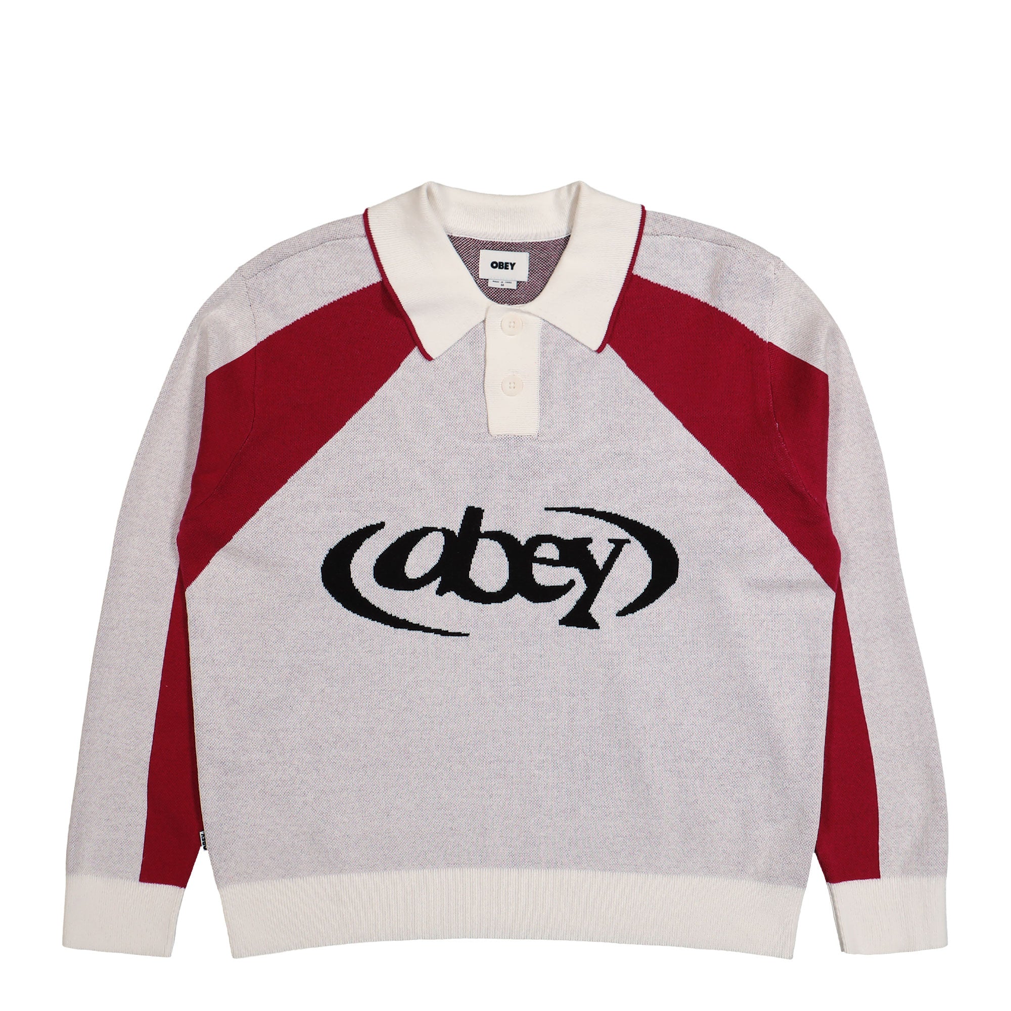 Obey<br>Soccer Polo Sweater