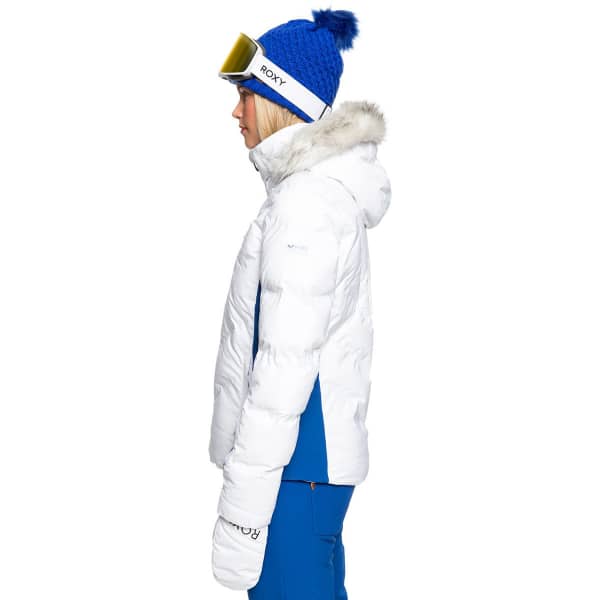 Veste de ski ROXY SNOWSTORM JK BRIGHT WHITE