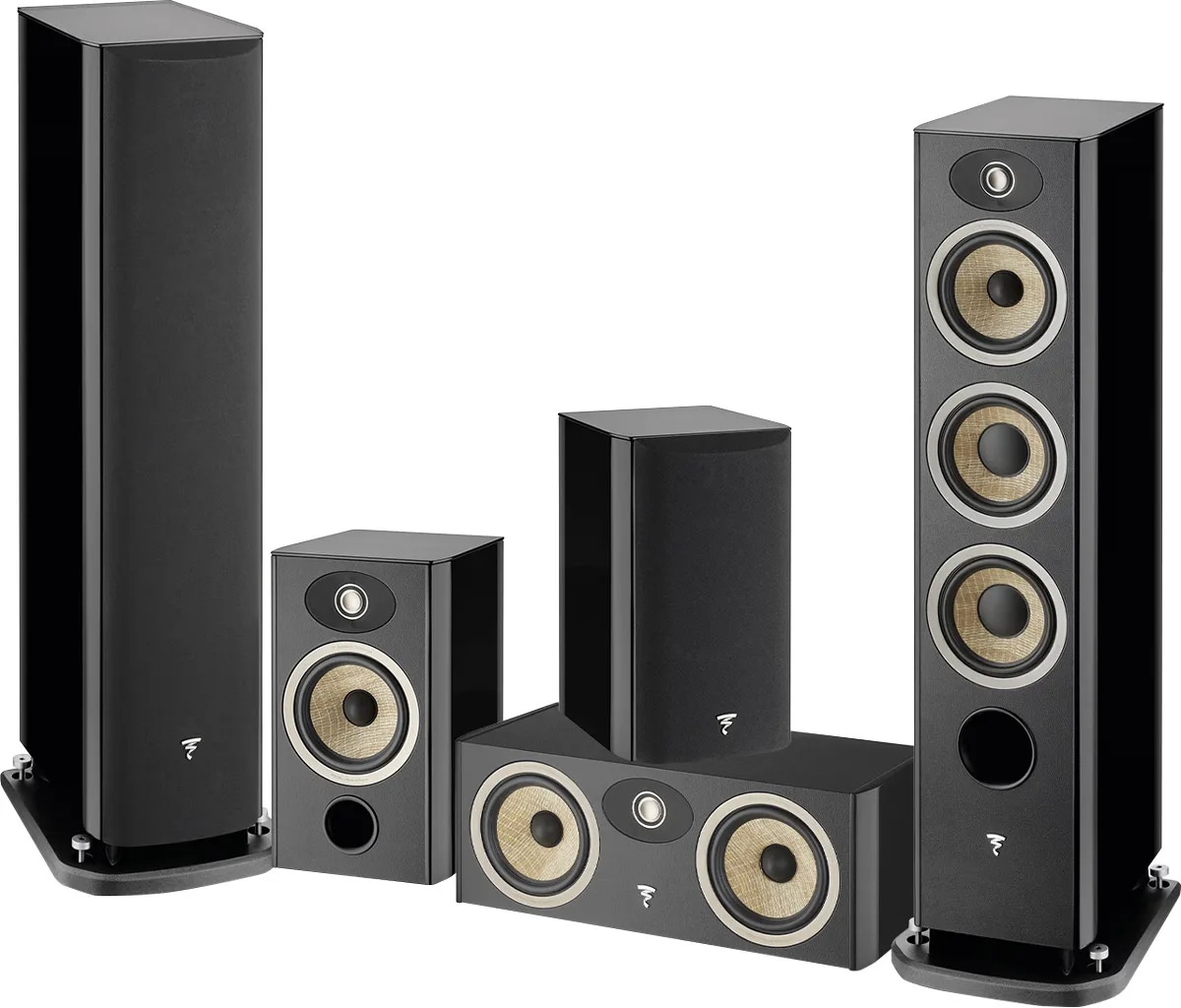 Focal Aria Evo X N°2 System Noir laqué Packs enceintes grand spectacle
