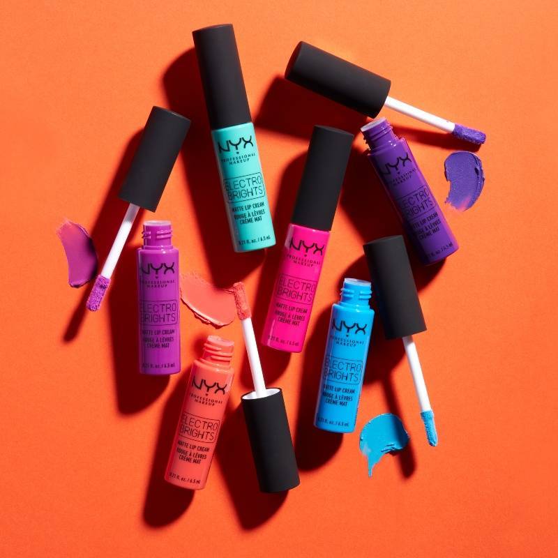 NYX Prof. Makeup Electro Brights Matte Lip Cream 6,5 ml - Whistler
