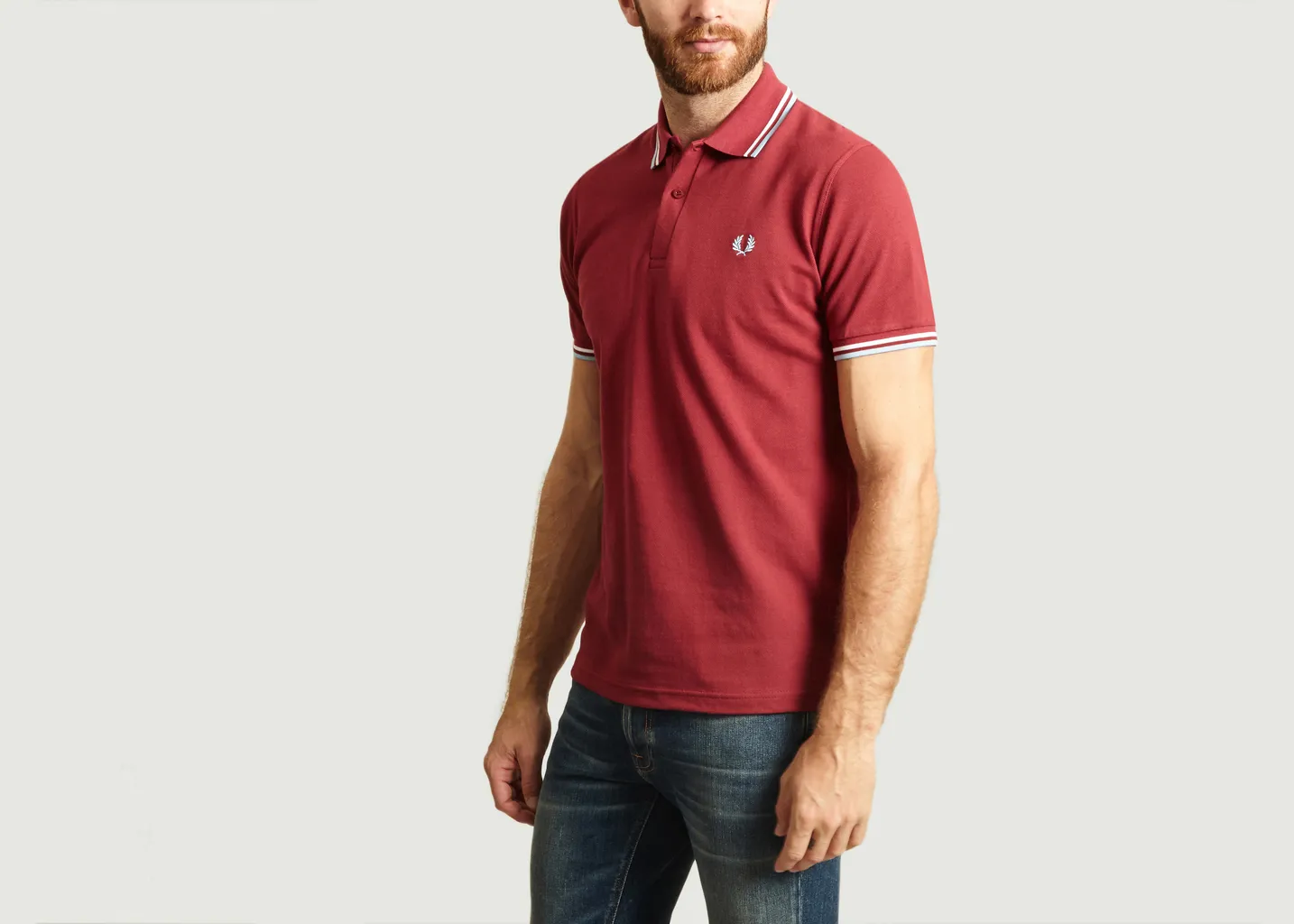 Polo A Bords Rayés M12 Fred Perry