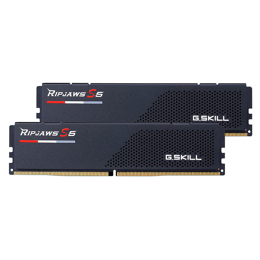 G.Skill Ripjaws S5 Black - 2 x 16 Go (32 Go) - DDR5 6400 MHz - CL36