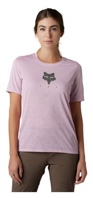 Maillot Manches Courtes Fox Ranger TruDri Femme Rose