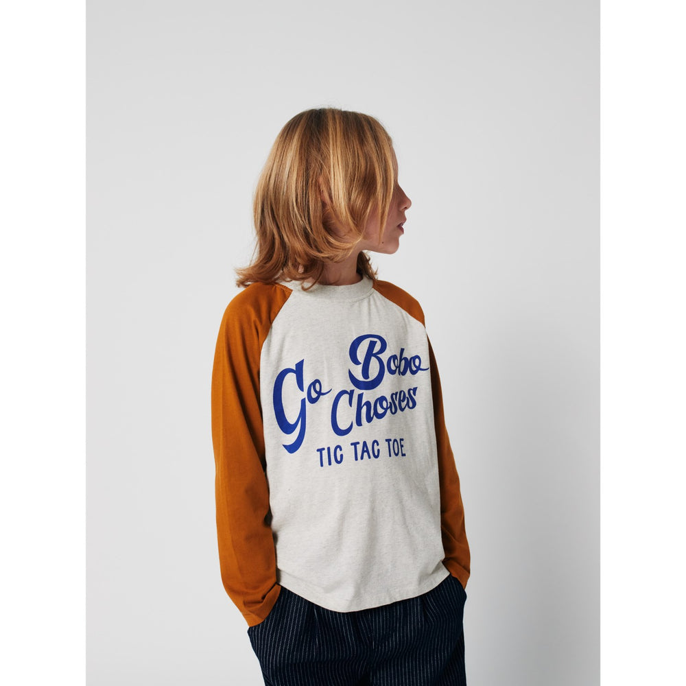 Køb Bobo Choses Brown Go Bobo Ranglan Ærmer Bluse