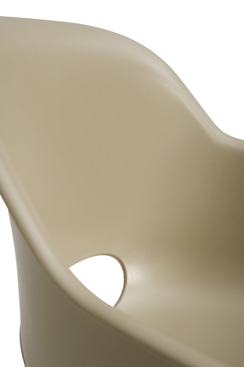 Keter Akola tuinstoel - 2 stuks - 55x56,5x80cm - Taupe