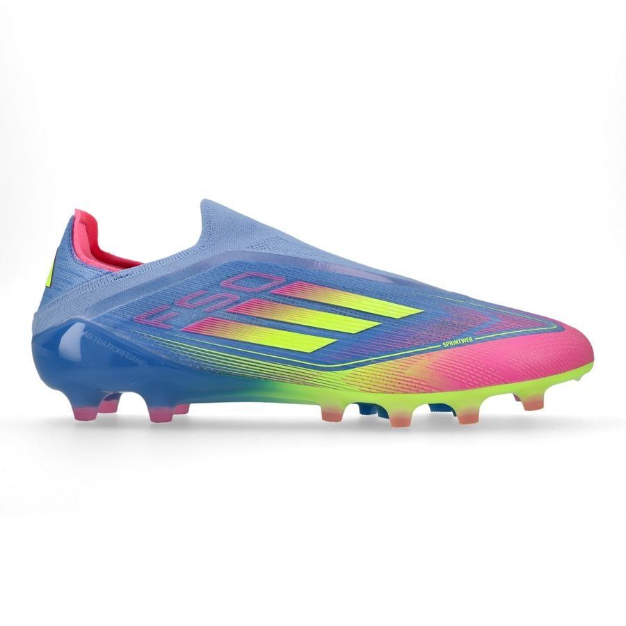 adidas F50 Elite Laceless AG Celestial Victory - Blue Fusion/Lucid Lemon/Lucid Pink