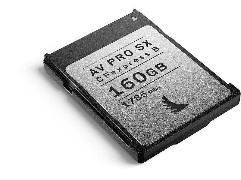 Angelbird AV PRO CFexpress SX 160 GB CFexpress Typ B-Karte für High-Speed-Serienaufnahmen