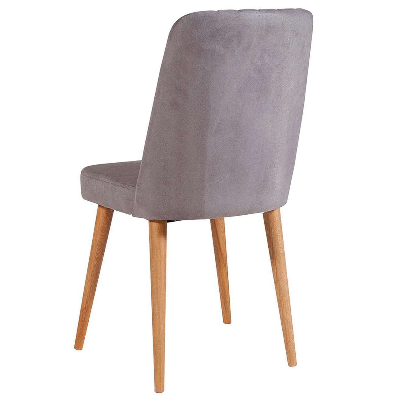 Homitis Ensemble Table + 4 Chaises Santiago 0701 beige/blanc/gris