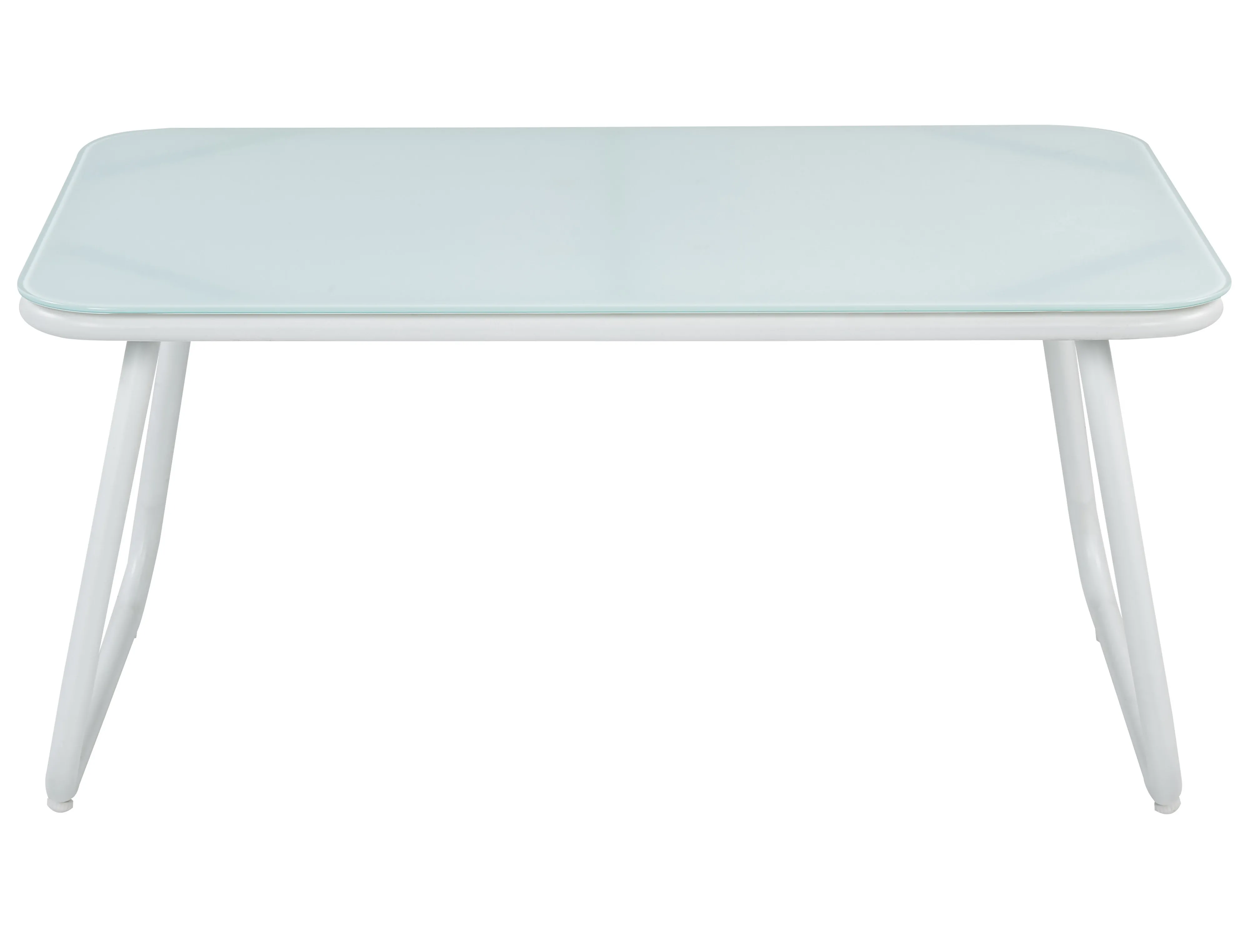 Loungeset met tafel 4-zits POMONTE Metaal Wit