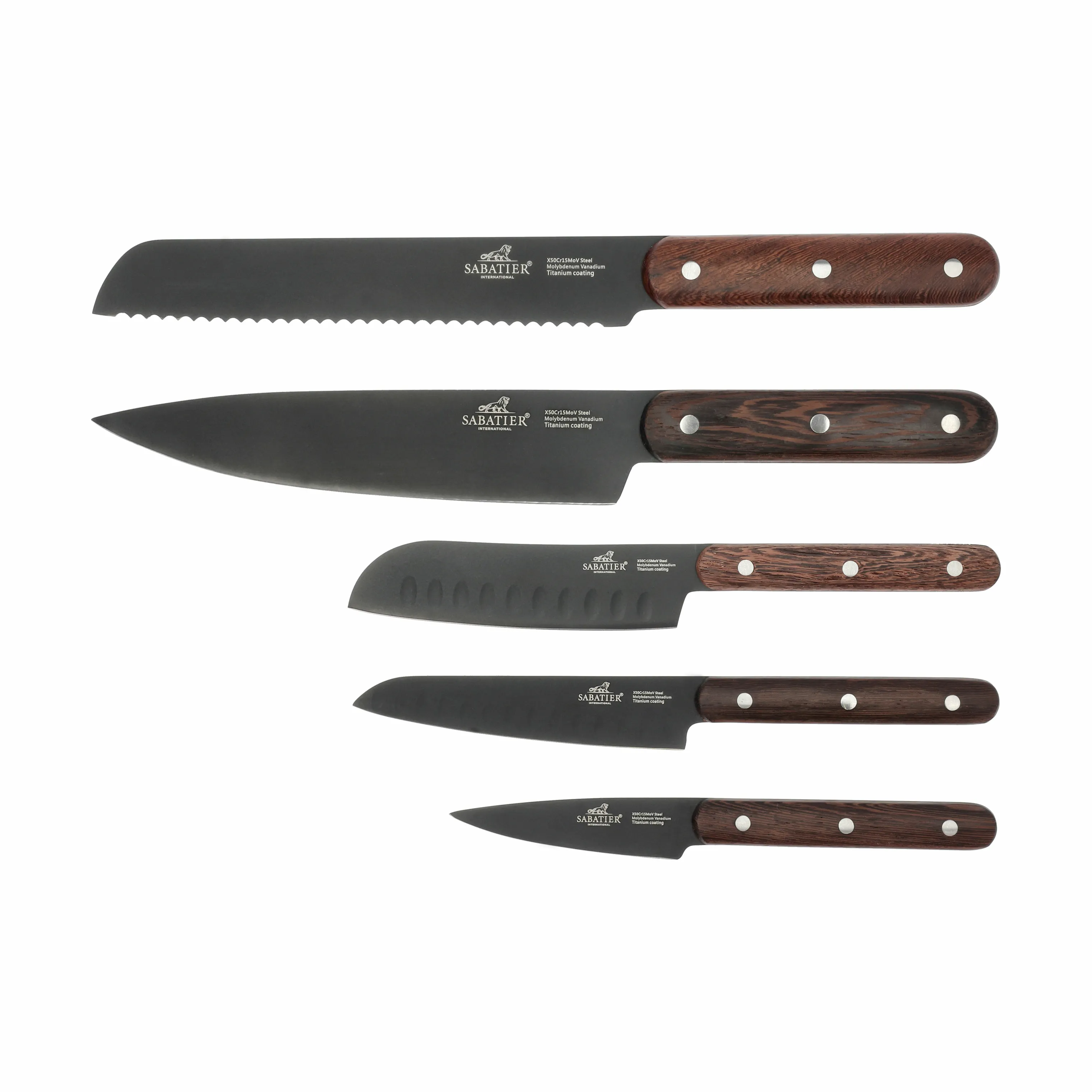 Lion Sabatier Phenix Knivsæt - 5 dele