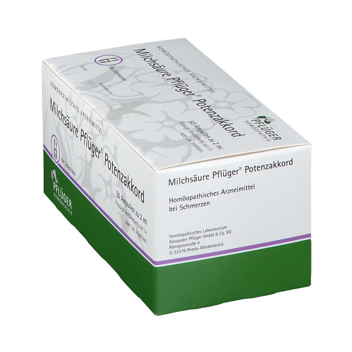 Milchsäure Pflüger® Potenzakkord