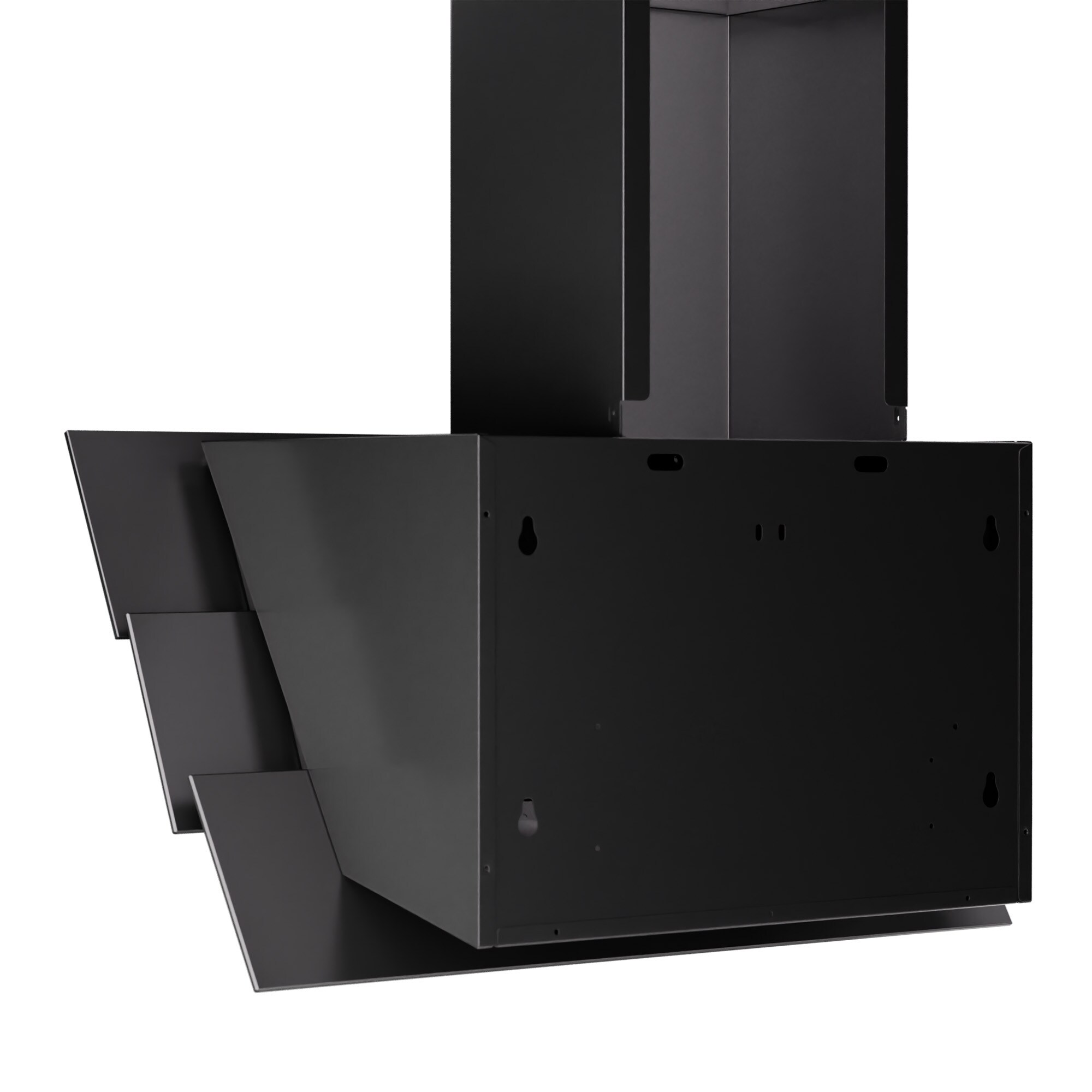 Antonia 60 Dunstabzugshaube 60cm 247m³/h Touch EEK A++ Glas Schwarz