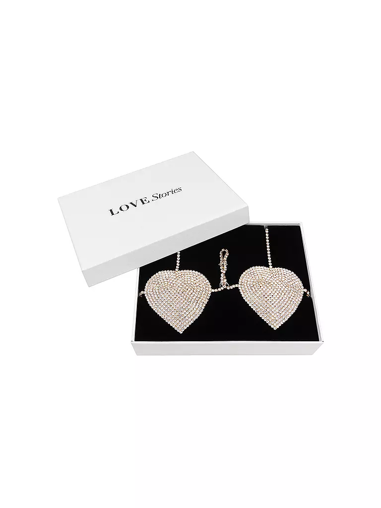 LOVE STORIES Bralette Kette gold  gold
