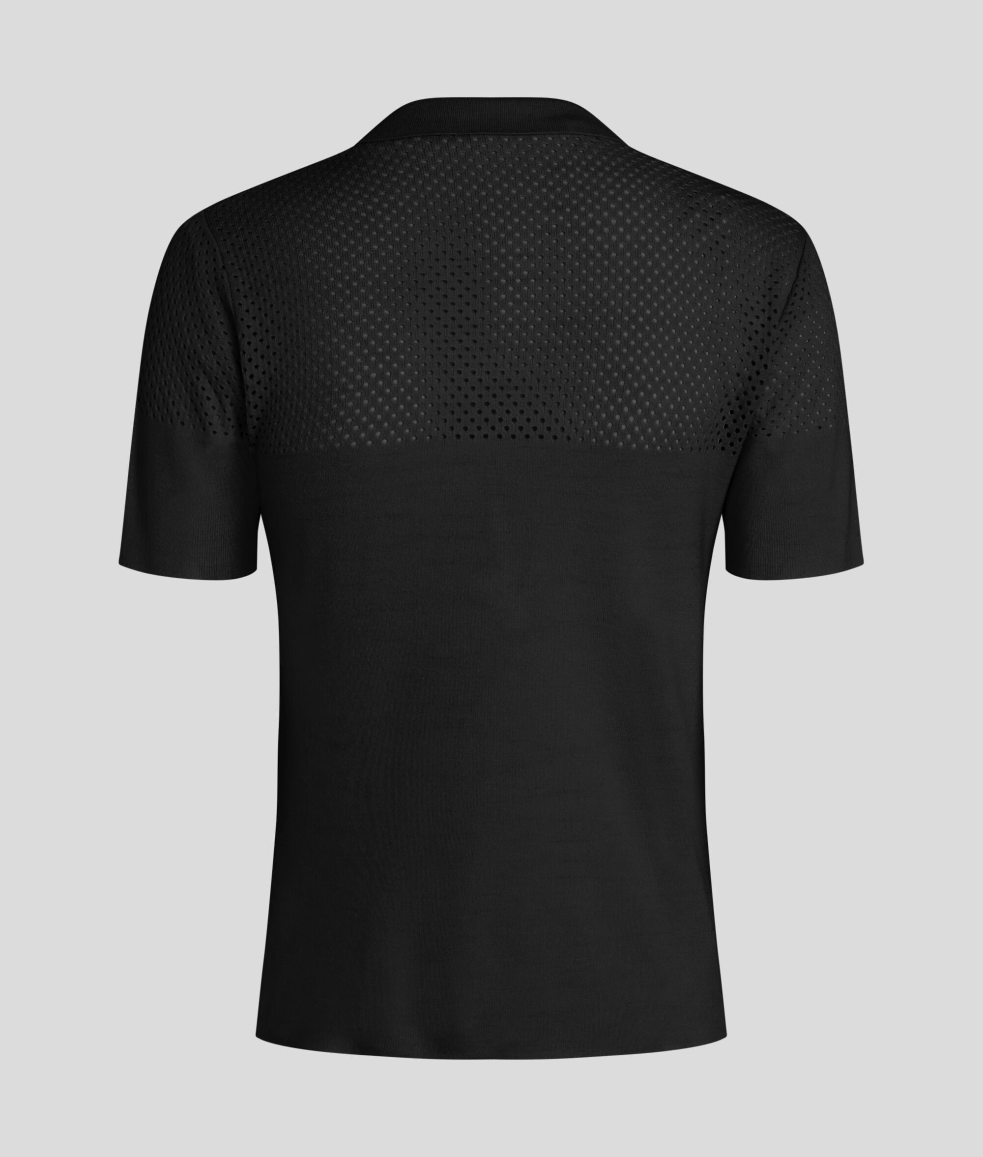 POLO TRICOTÉ EN POINTELLE