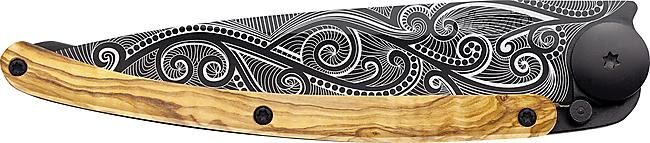 DEEJO - COUTEAU PACIFIQUE TATOO BLACK 37 G