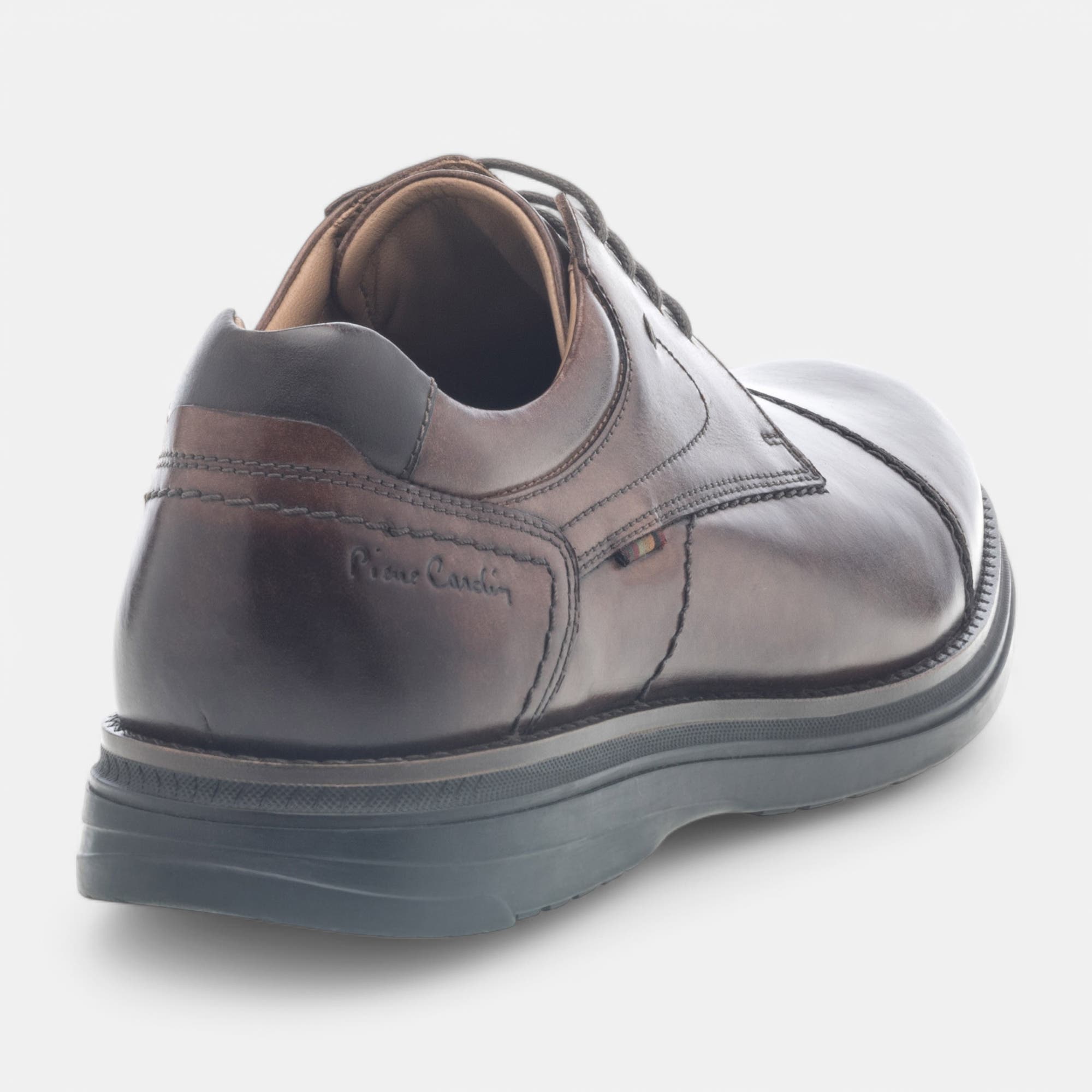 Derbies Homme en cuir marron