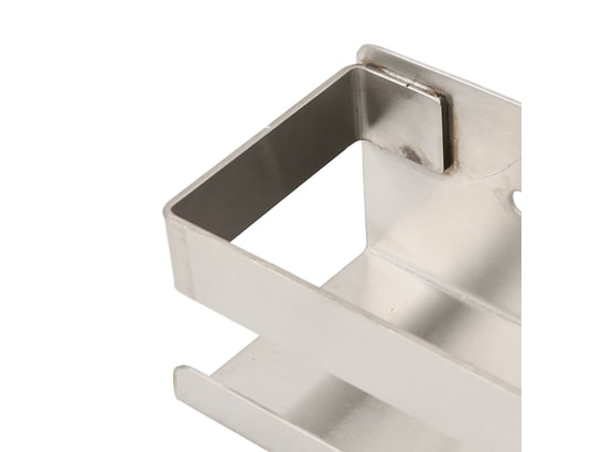 VIDAXL - Accessoire de douche étagère de douche 23x6,5x6 cm acier inoxydable 304 brossé
