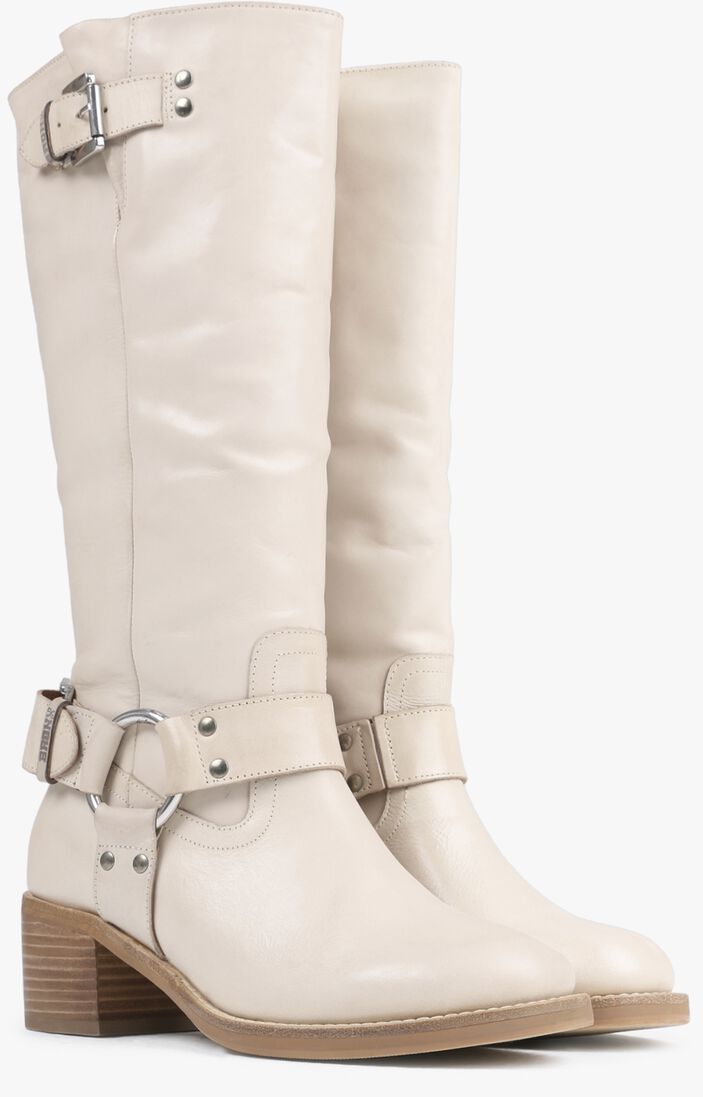 BRONX beige bronx biker boots new-camperos 14291