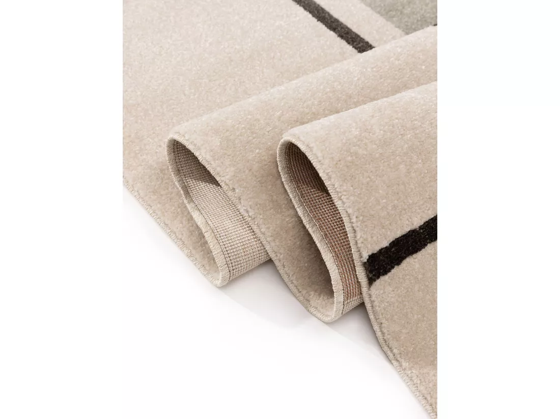 Tapis Ida Crème/Anthracite 160x230 cm