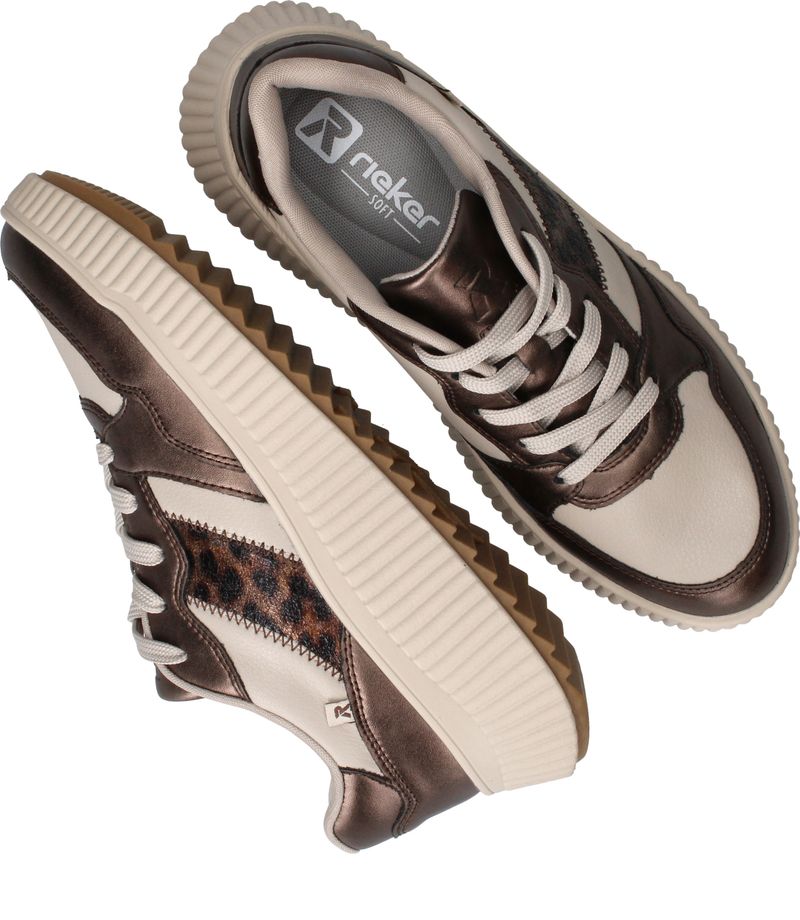 Rieker Sneakers Bruin Dames