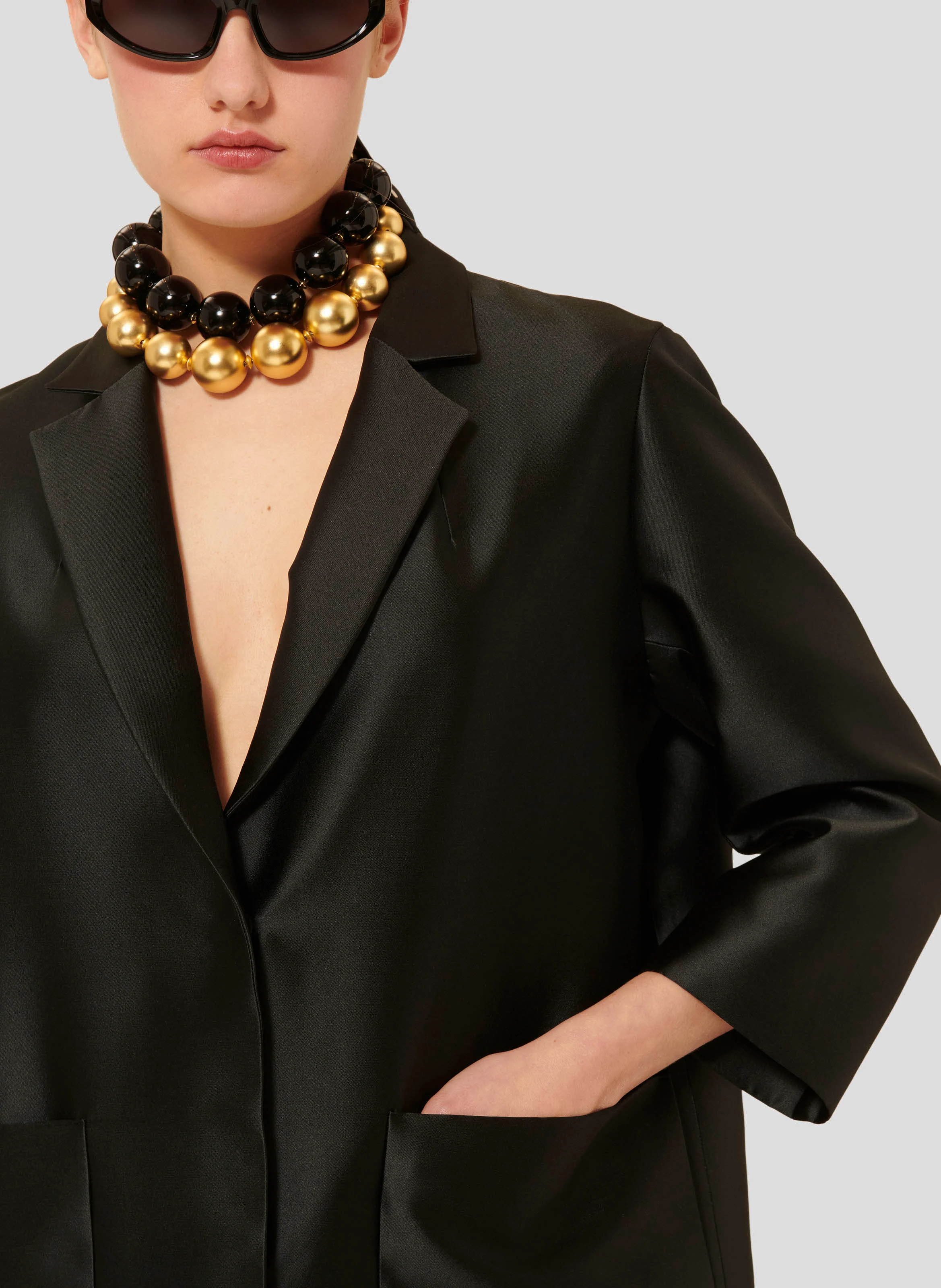 MARTIN - Manteau droit | Noir