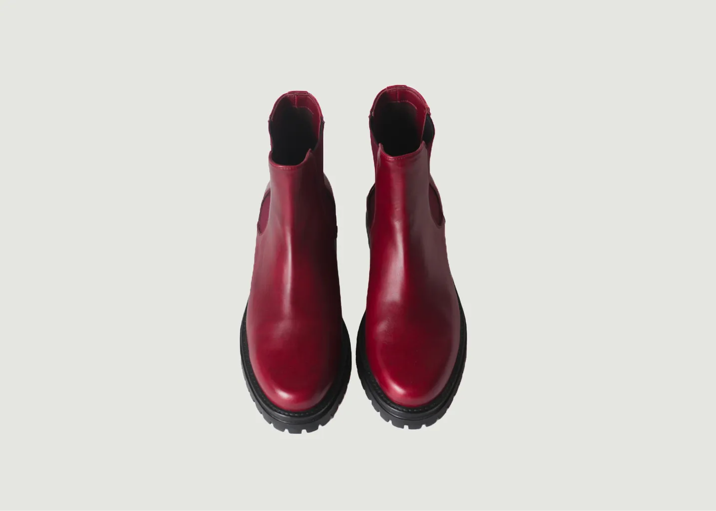 Le chelsea boot Jerry en cuir vegan Supergreen