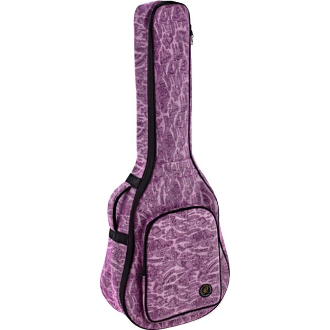 Ortega OGBAC-DN-PUJ Purple Jean gigbag voor dreadnought gitaar