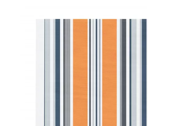 Tissu de remplacement pour auvent rayures multicolores 3,5x2,5m
