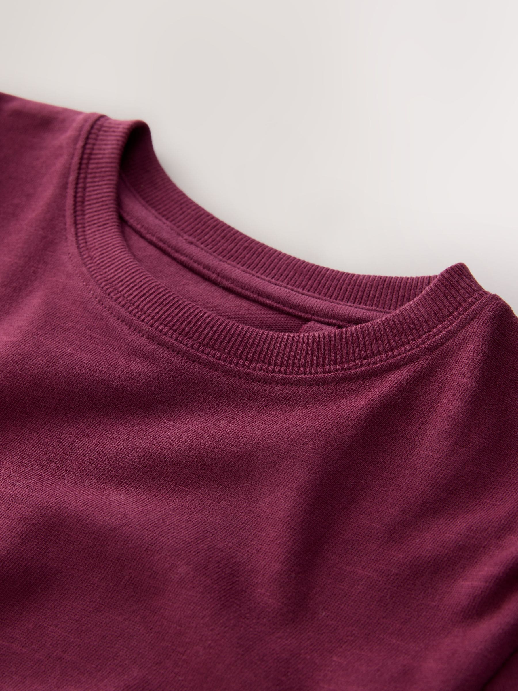 Bessenrood - Behaaglijk T-shirt met lange mouwen (3-16 jr)