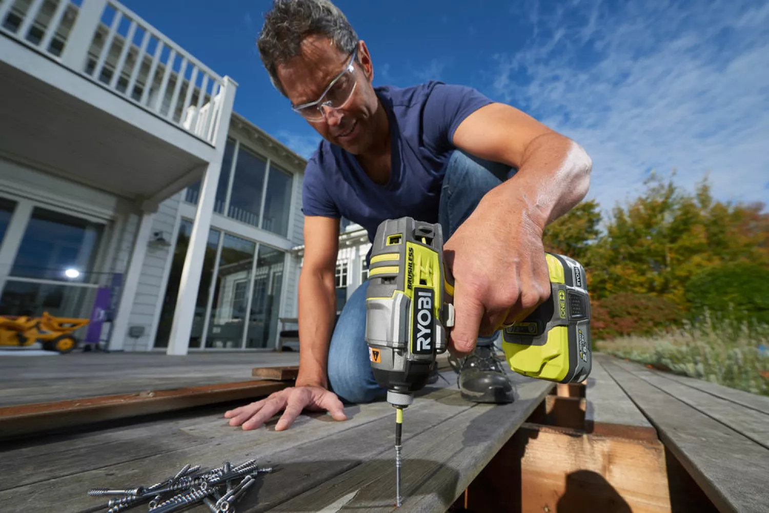 Ryobi R18IDBL-0 18V Li-Ion accu slagschroevendraaier body - 270Nm - koolborstelloos