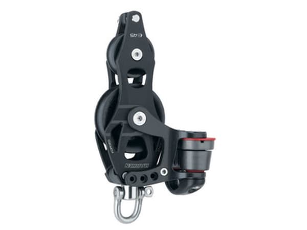 Harken Element blok 45 mm violin m. svirvel og Cam
