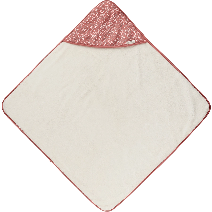 Noppies Wickeltuch Teddy Fancy Dot 100x100 cm Brick Dust