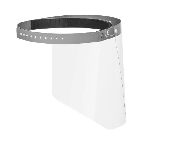 Ansigtsvisir Durable med vippefunktion - CE-mærket visir (1 stk.)
