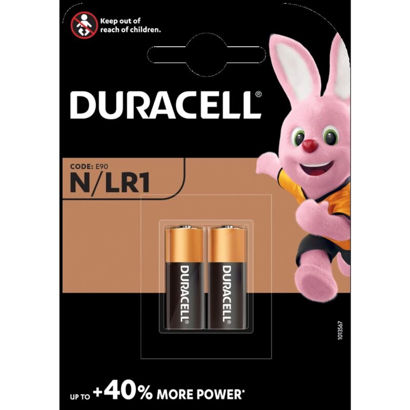 Duracell Batterien, N/LR1, 2 Stück