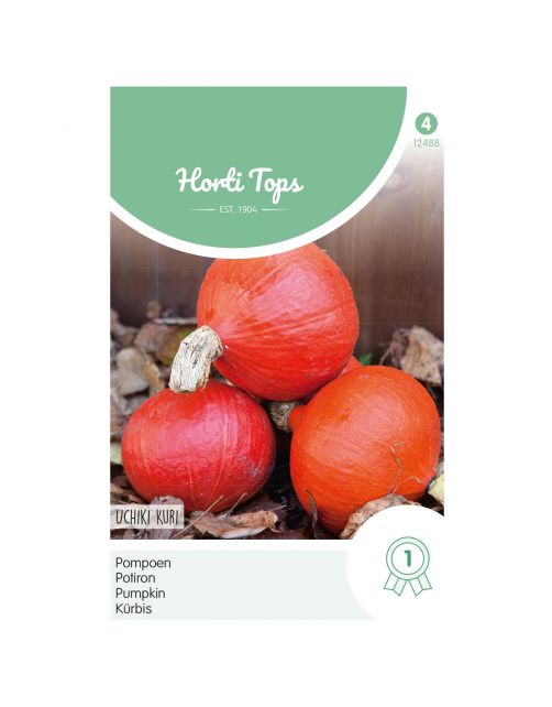 Hortitops Pompoenen Uchiki Kuri - Groentezaden - 3 g