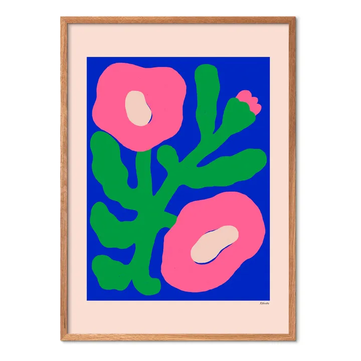Poster and Frame Pink Poppies - The Poster Club - Sans cadre