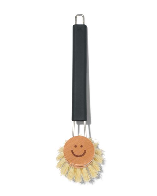 brosse vaisselle avec tête indépendante noir