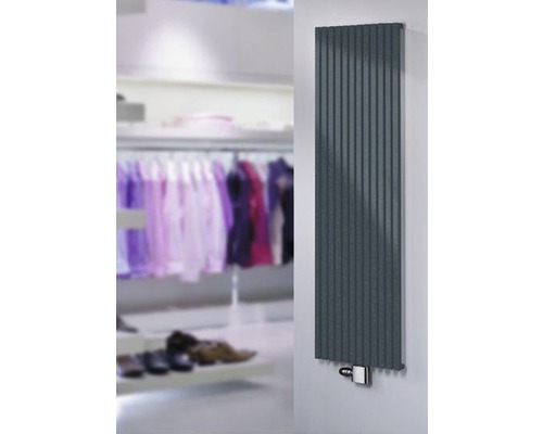 SCHULTE Lyon designradiator 1800x462 mm antraciet met middenaansluiting